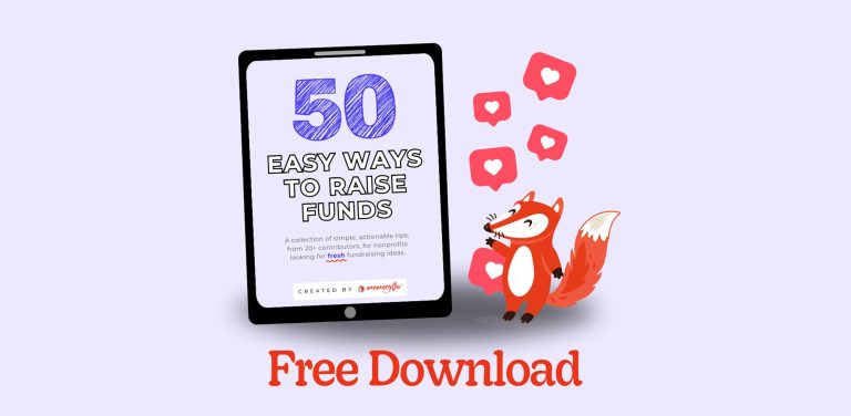 50 Fresh & Easy Fundraising Tips: A Free Guide for Nonprofits